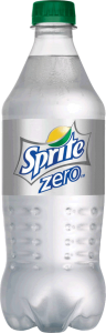 Sprite zero PNG bottle image-8926